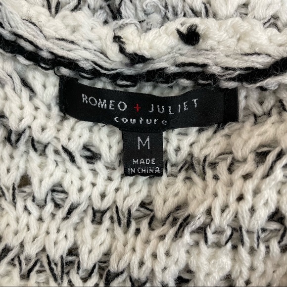 Romeo + Juliet Couture Ombre Chunky Knit Open Cardigan - Picture 5 of 8